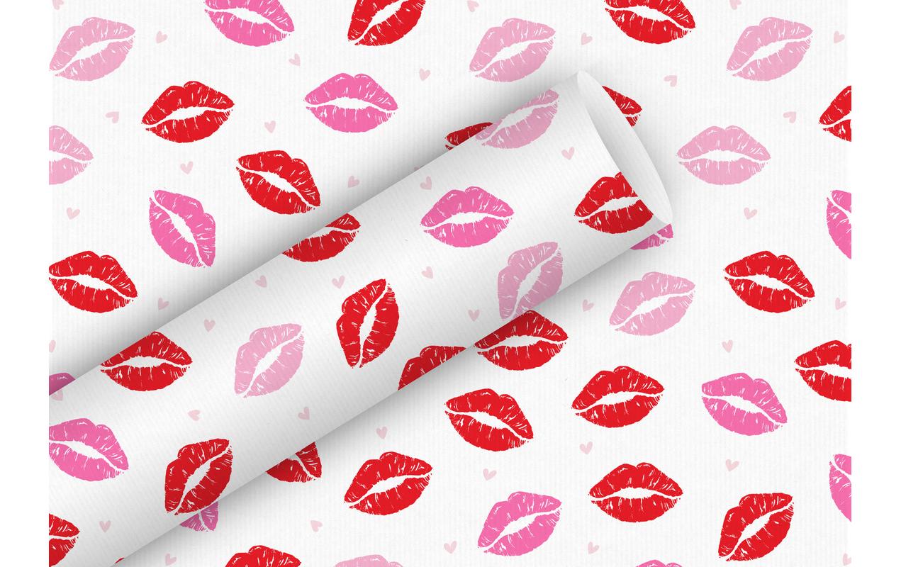 B+C Geschenkpapier 2mx70cm 70 gm2, Lippen