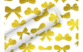 B+C Geschenkpapier 1,5mx70cm 83 gm2, Schleifen gold