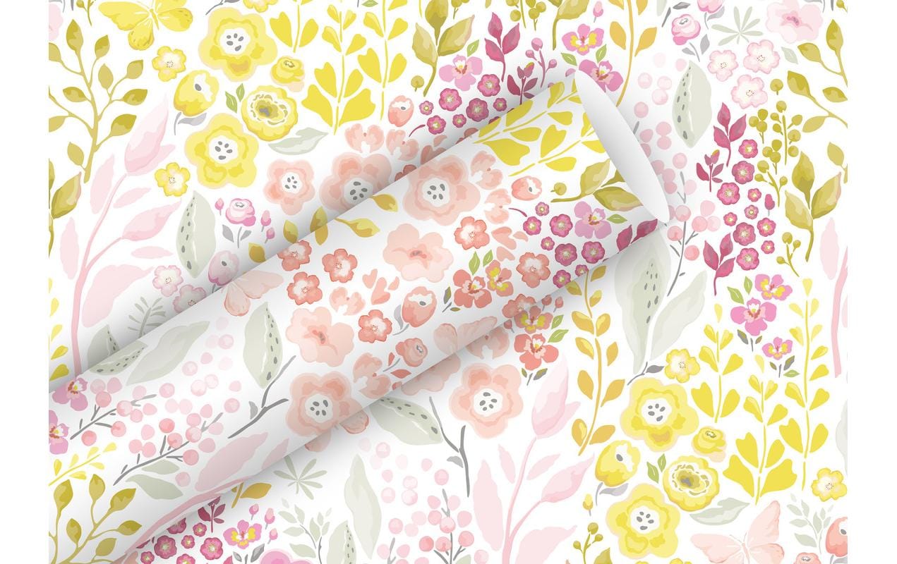 B+C Geschenkpapier 2mx70cm 80 gm2, Blooming