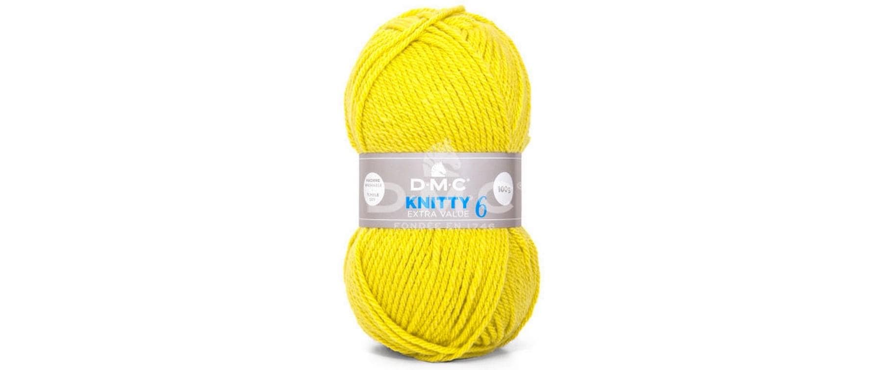 DMC Wolle Knitty 6 100 g, 137 m, 100 % PAN