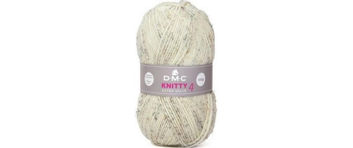 DMC Wolle Knitty 4 Mini. creme 50 g, 140 m, 100 % PAN