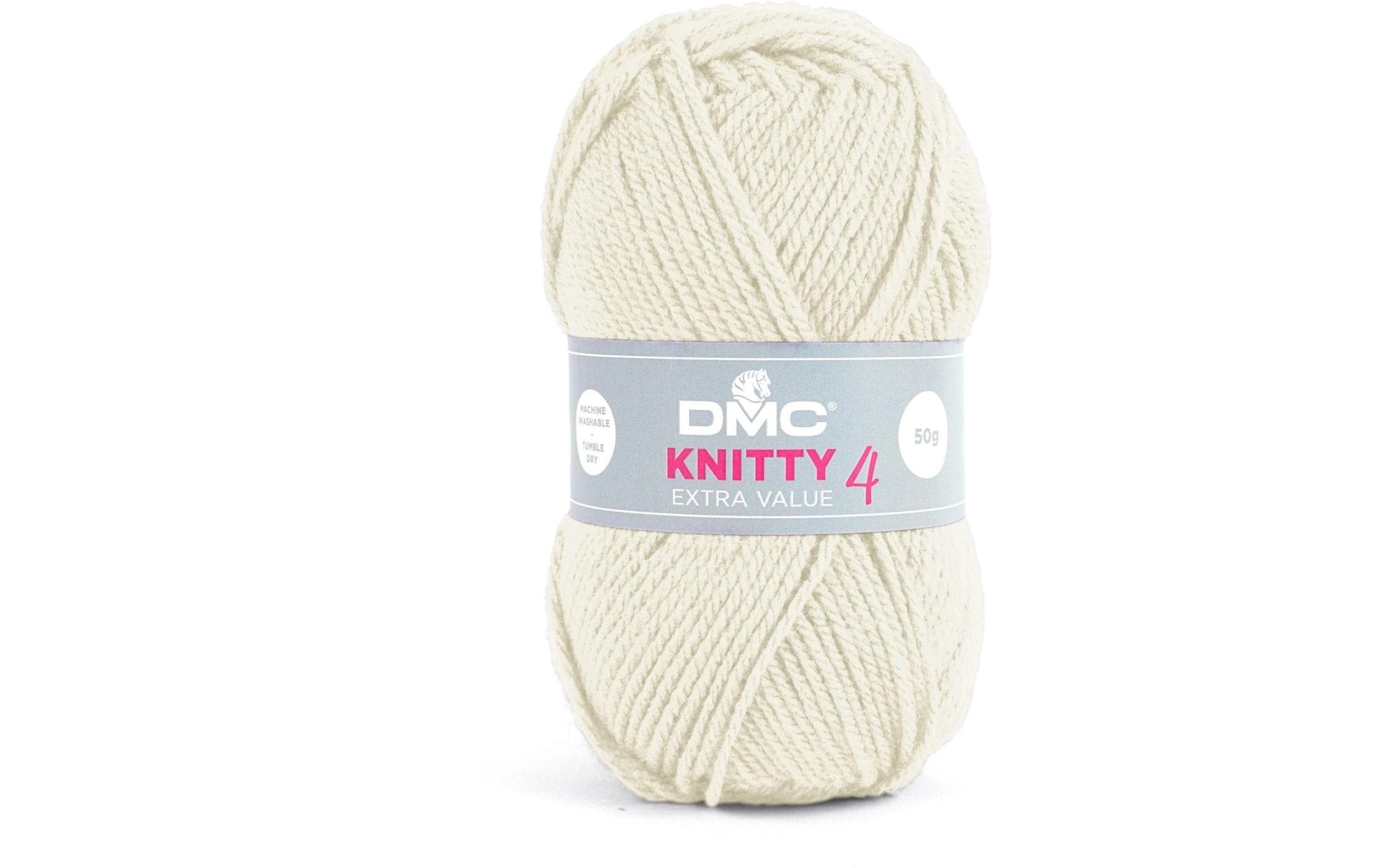 DMC Wolle Knitty 4 Mini, beige 50 g, 140 m, 100 % PAN