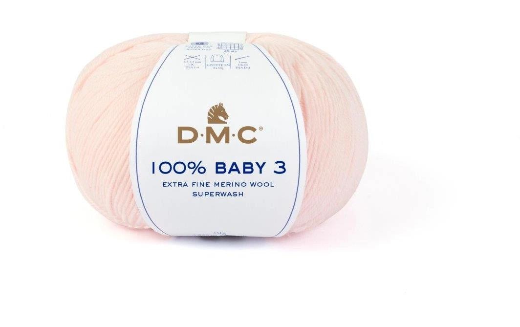 DMC Wolle 100% Baby 3 50 g, 225 m, 100 % Merino