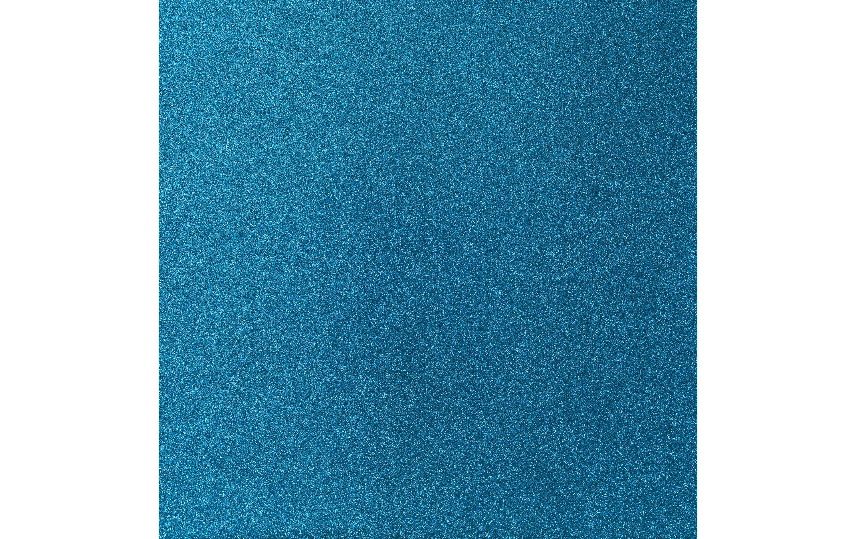 Cricut Aufbügelfolie Glitzer aqua, 30.5 x 48.3 cm