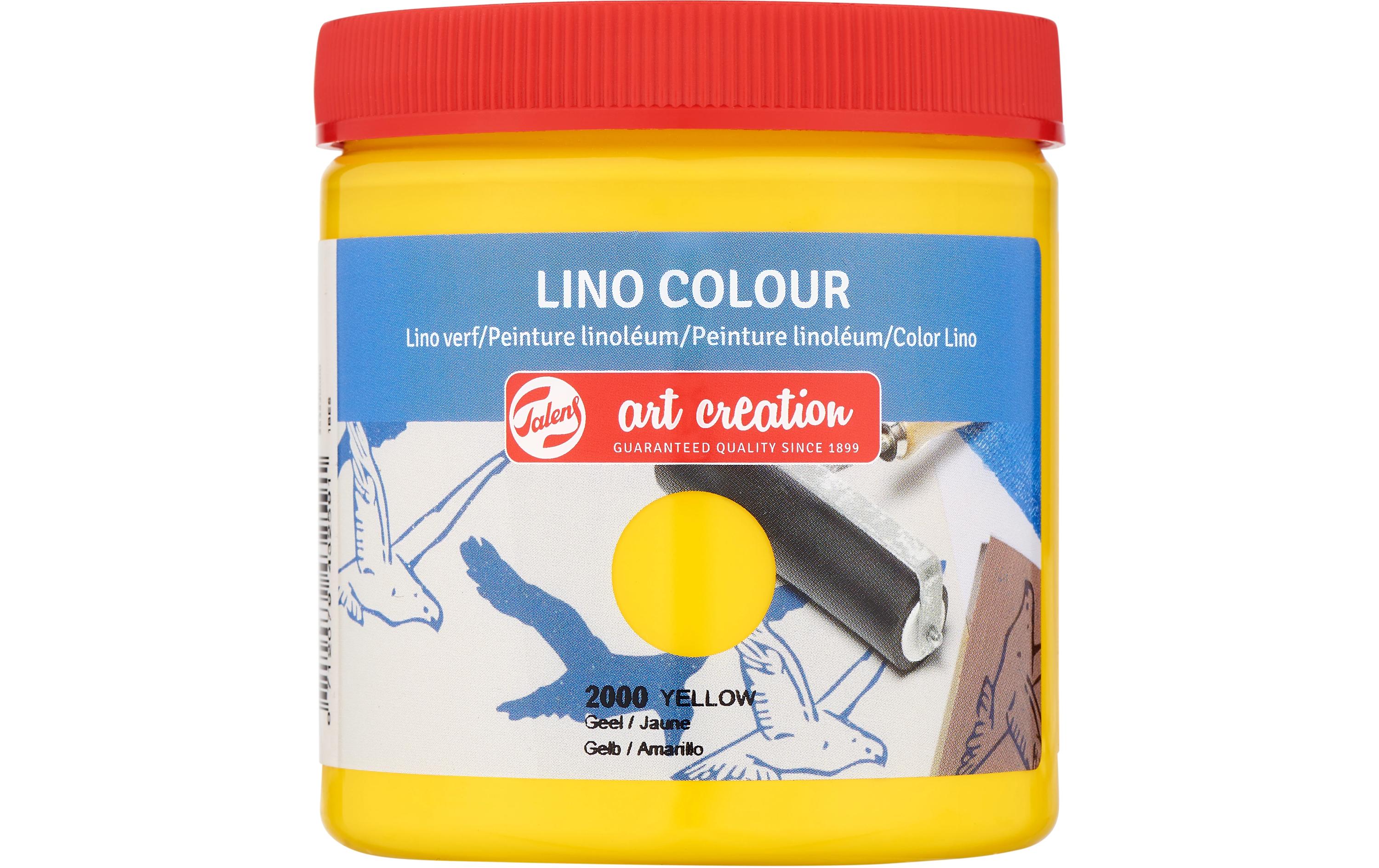 Talens Linoldruckfarbe Gelb 250ml
