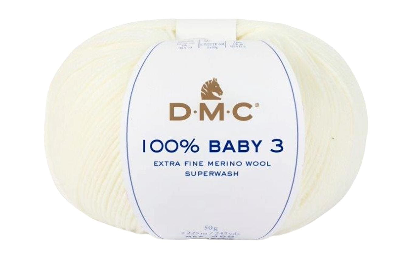 DMC Wolle 100% Baby 3 50 g, 225 m, 100 % Merino