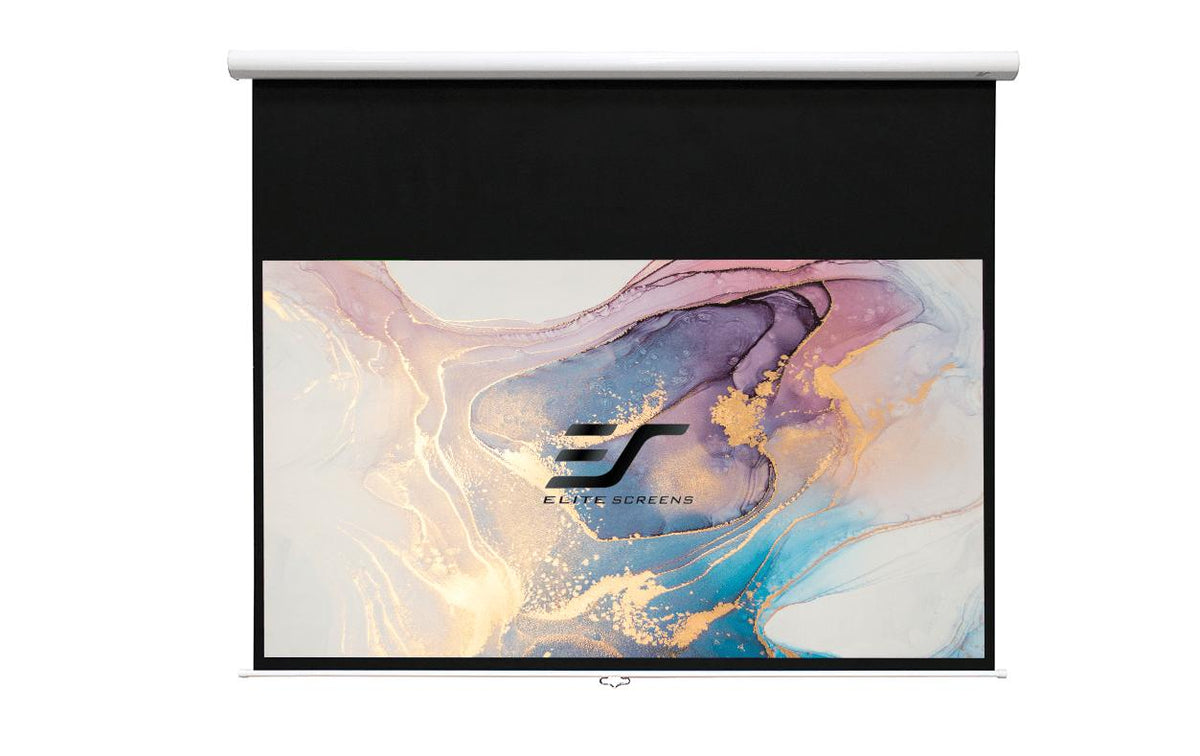 MANUELLE ROLLOLEINWAND -HT- PREMIUM Weiss / 16:9 / 266 x 149