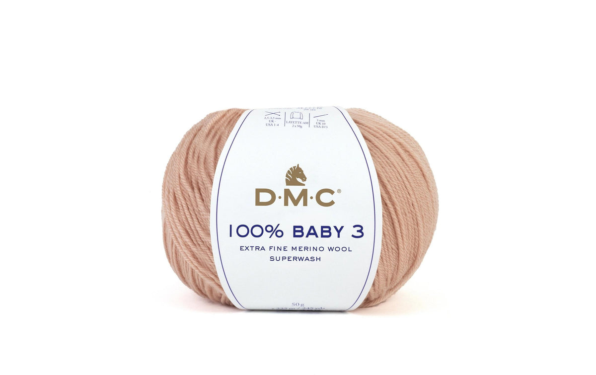 DMC Wolle 100% Baby 3 50 g, 225 m, 100 % Merino