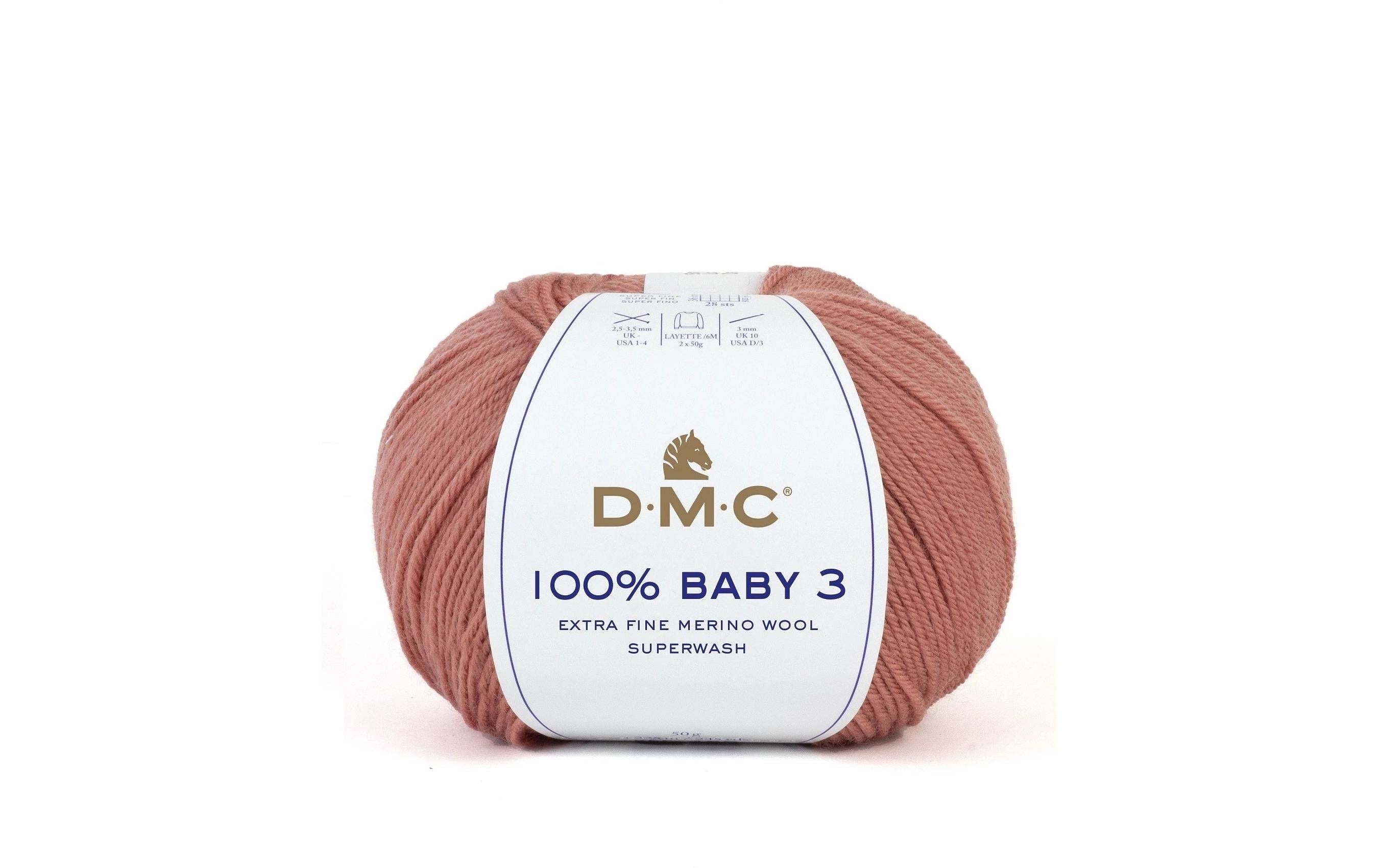 DMC Wolle 100% Baby 3 50 g, 225 m, 100 % Merino