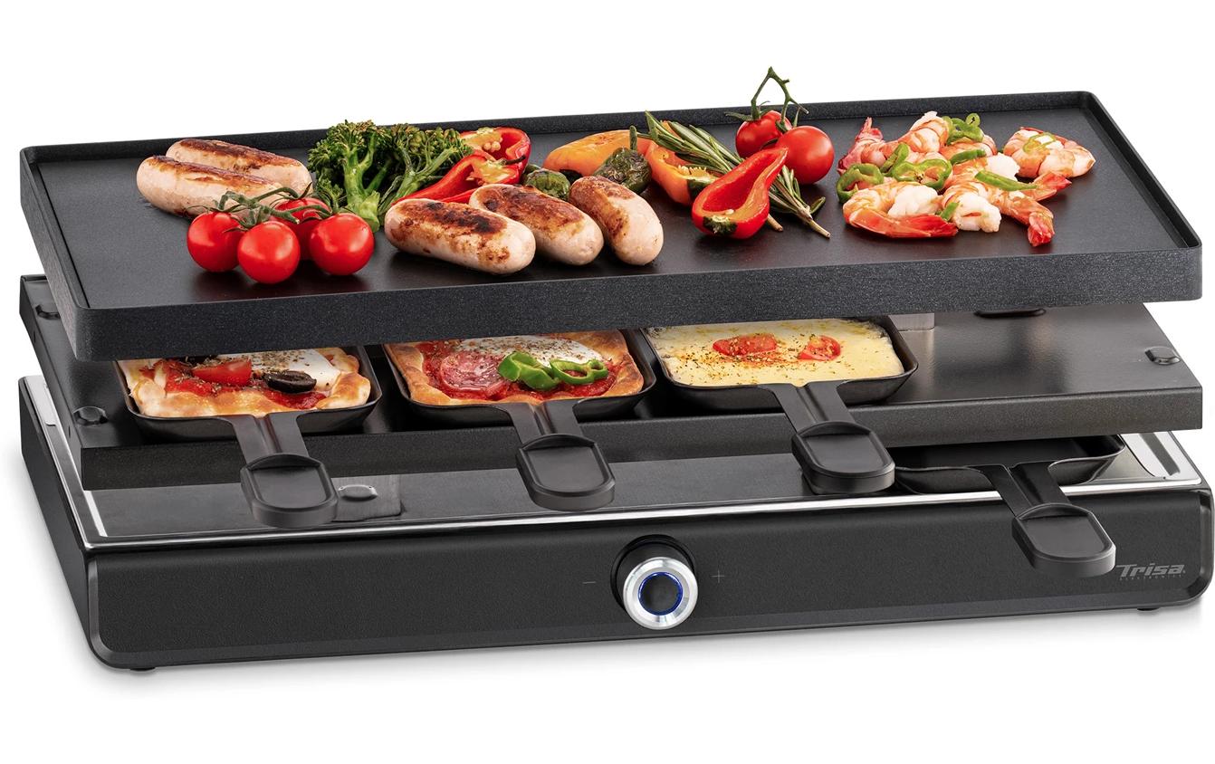Trisa Raclette Pizza per Tutti 230V, 1900W, 8 Pers., Pizza