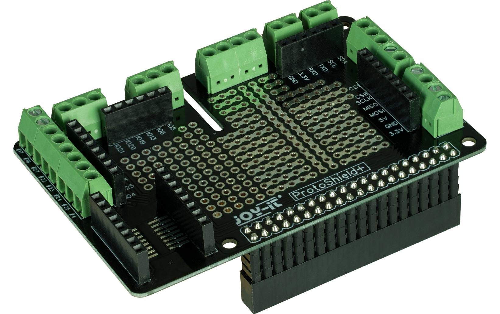 jOY-it RB-Proto+: für Prototypaufbauten Für Raspberry Pi B+, 2,3,3B,4,5