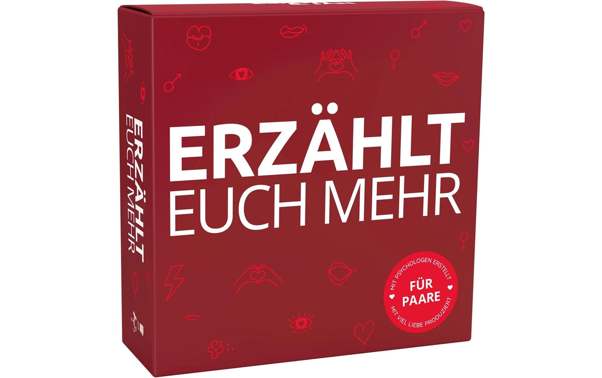 Erzählt euch mehr Paare Alter: 16+, für 2+ Spieler