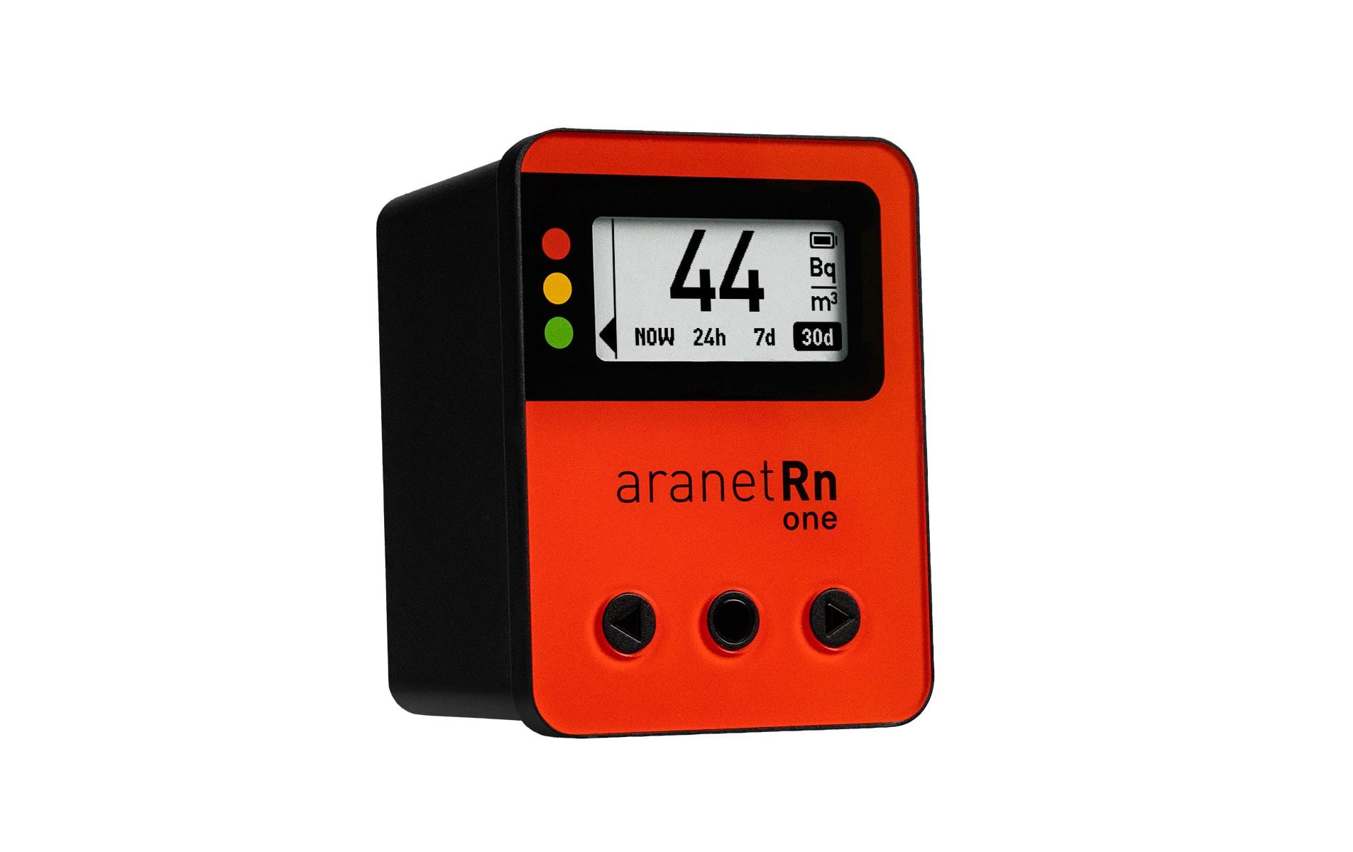 Aranet Radon One Sensor TDSPSRH4.0BR Bluetooth, Tasten, Rot