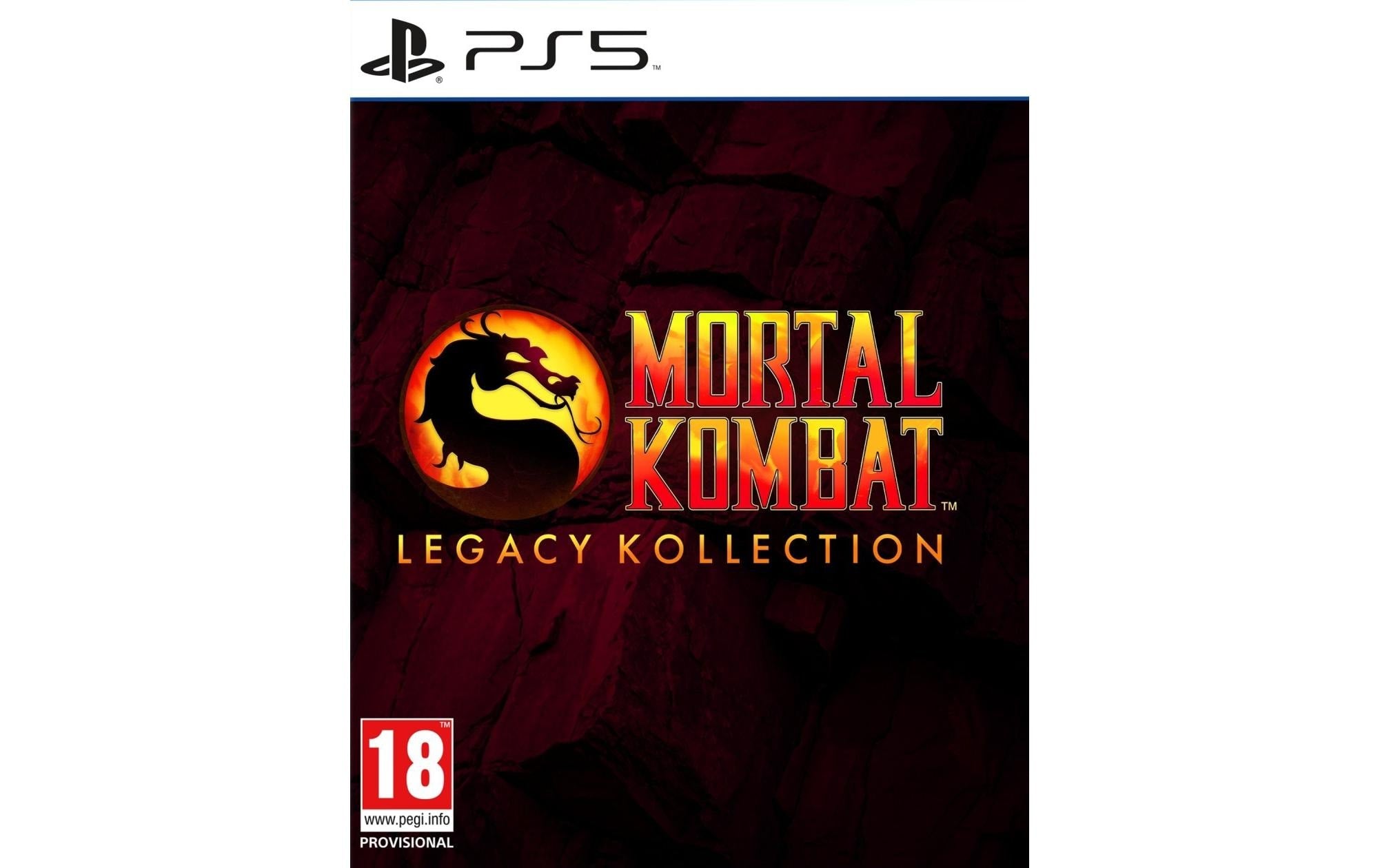 Mortal Kombat Legacy Kollection, PS5 Alter: 18+