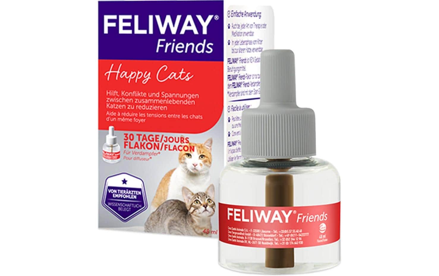 Feliway Friends Nachfüllflasche zu Zerstäuber 48ml