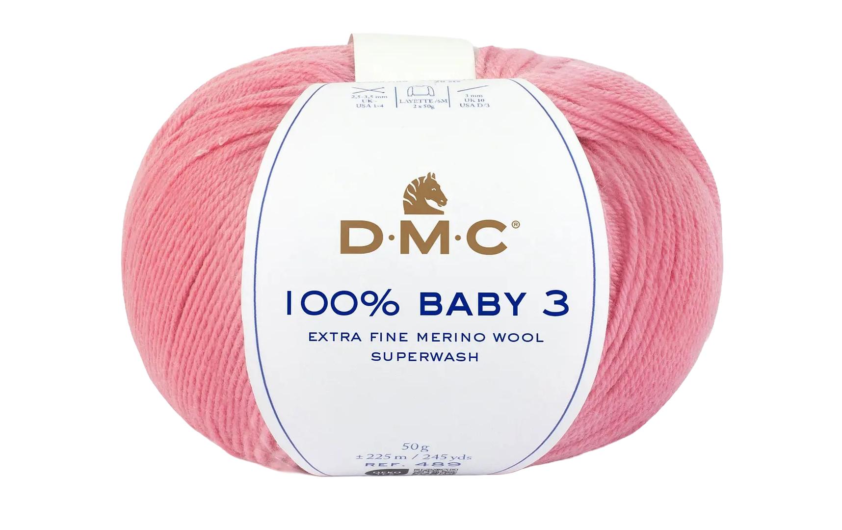 DMC Wolle 100% Baby 3 50 g, 225 m, 100 % Merino