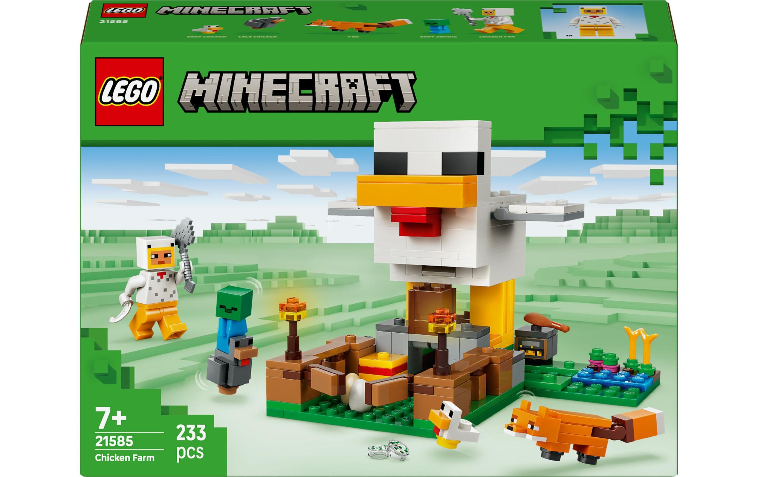 Hühnerfarm LEGO Minecraft