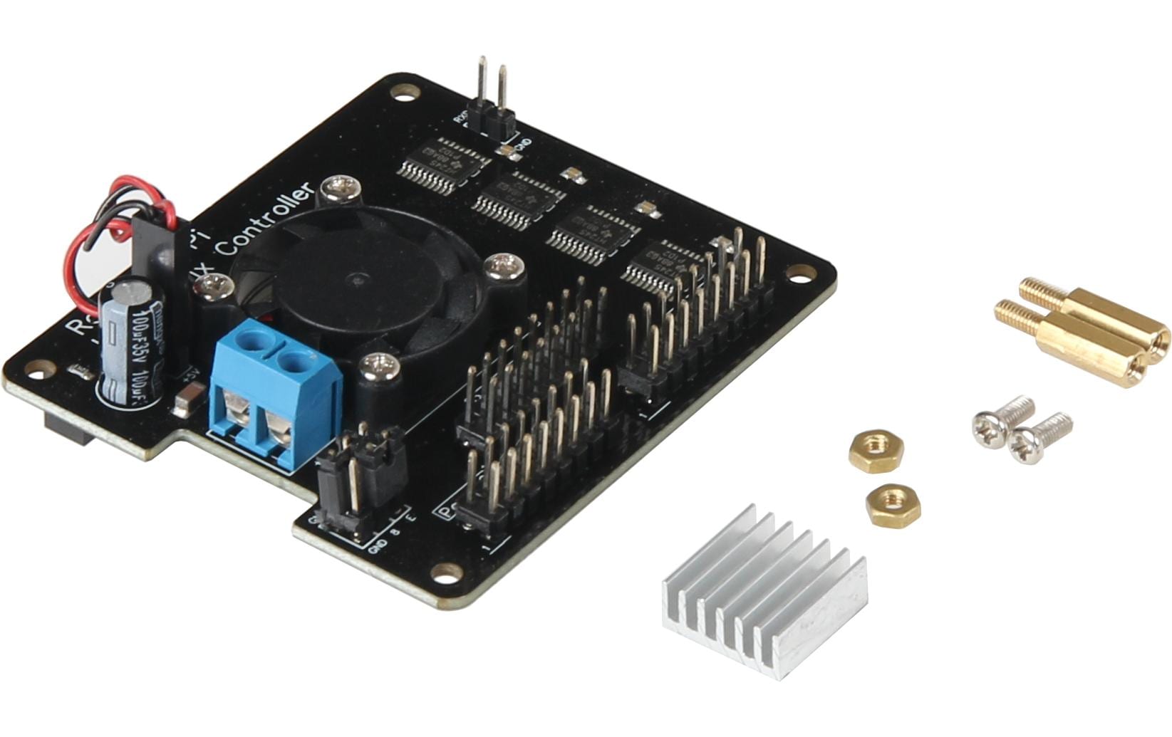 jOY-it RB-MatrixCtrl: LED-Matrix Controller mit Lüfter, für Pi 3A/B/A+/B+,4B