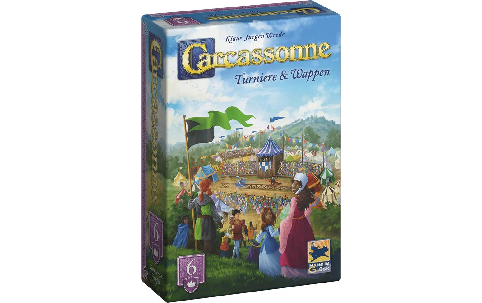 Carcassonne - Turniere & Wappen (d) Gesellschaftsspiele