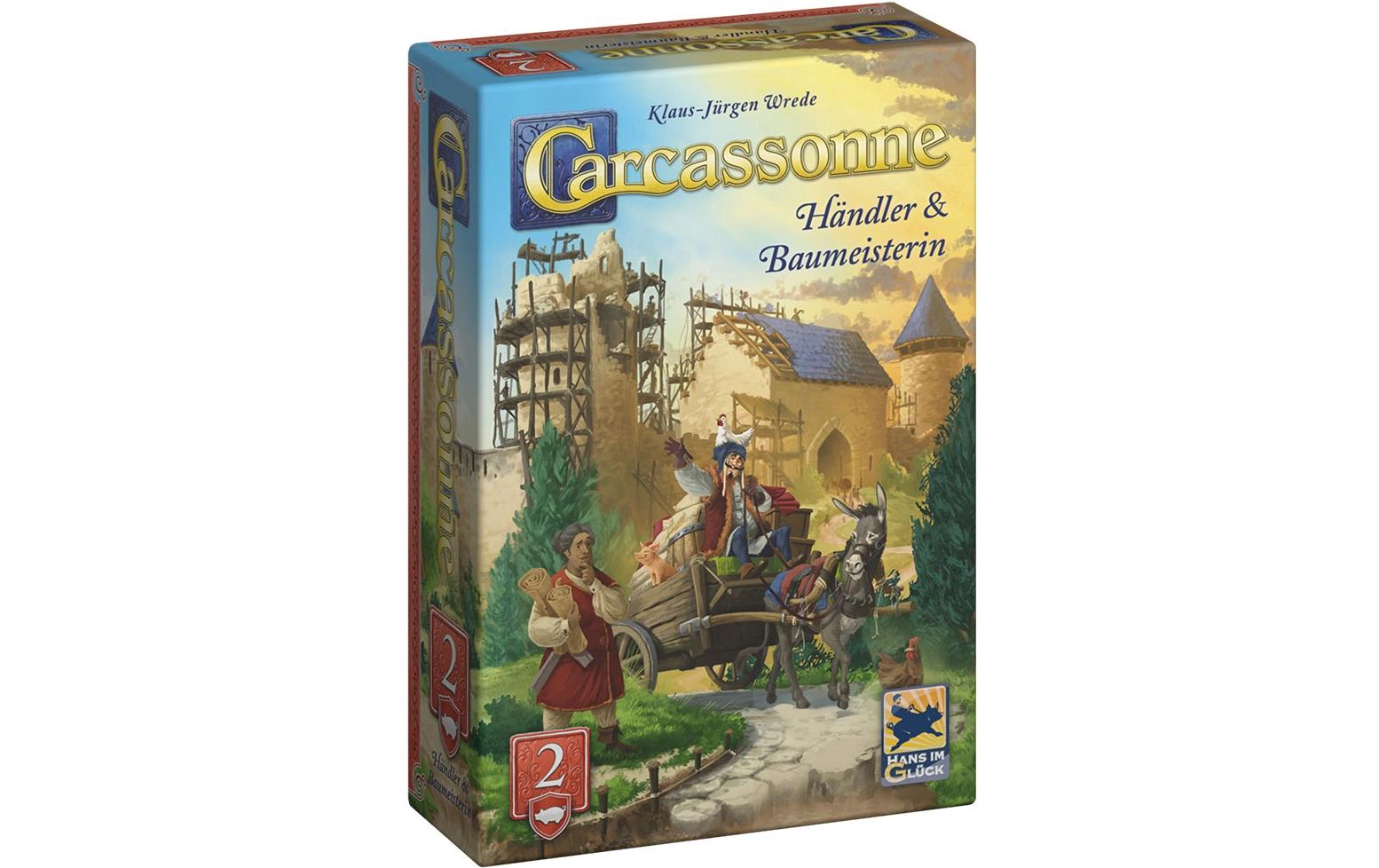 Carcassonne - Händler & Baumeisterin (d) Gesellschaftsspiele