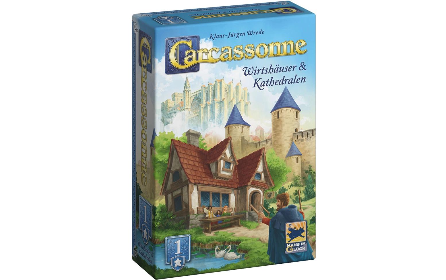 Carcassonne: Wirtshäuser & Kathedralen (d) Gesellschaftsspiele