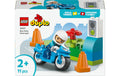 Blaues Polizeimotorrad LEGO DUPLO