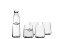 Lyngby Karaffenset Zero, 5 tlg Clear Farbe Transparent, Karaffe&Trinkgläser