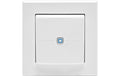 Homematic IP Wandtaster 2-fach 1 Wippe