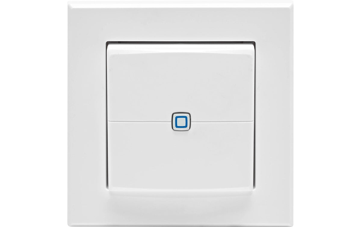 Homematic IP Wandtaster 2-fach 1 Wippe