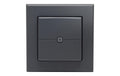 Homematic IP Wandtaster 2-fach, anthrazit 1 Wippe