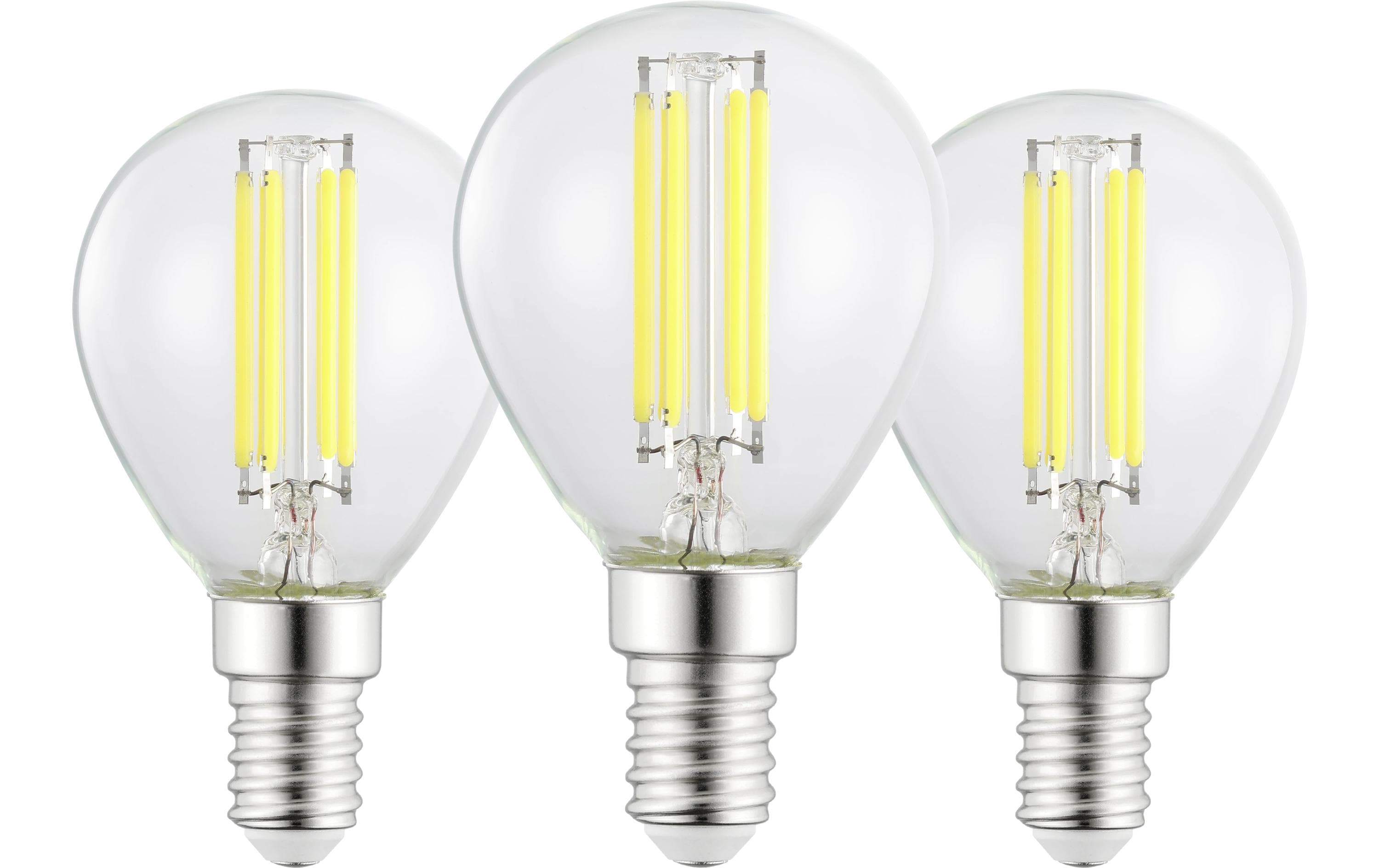 Eglo Leuchtmittel E14 Bulb 3er Pack 2.2W, Warmweiss, 2700K, nicht dimmbar