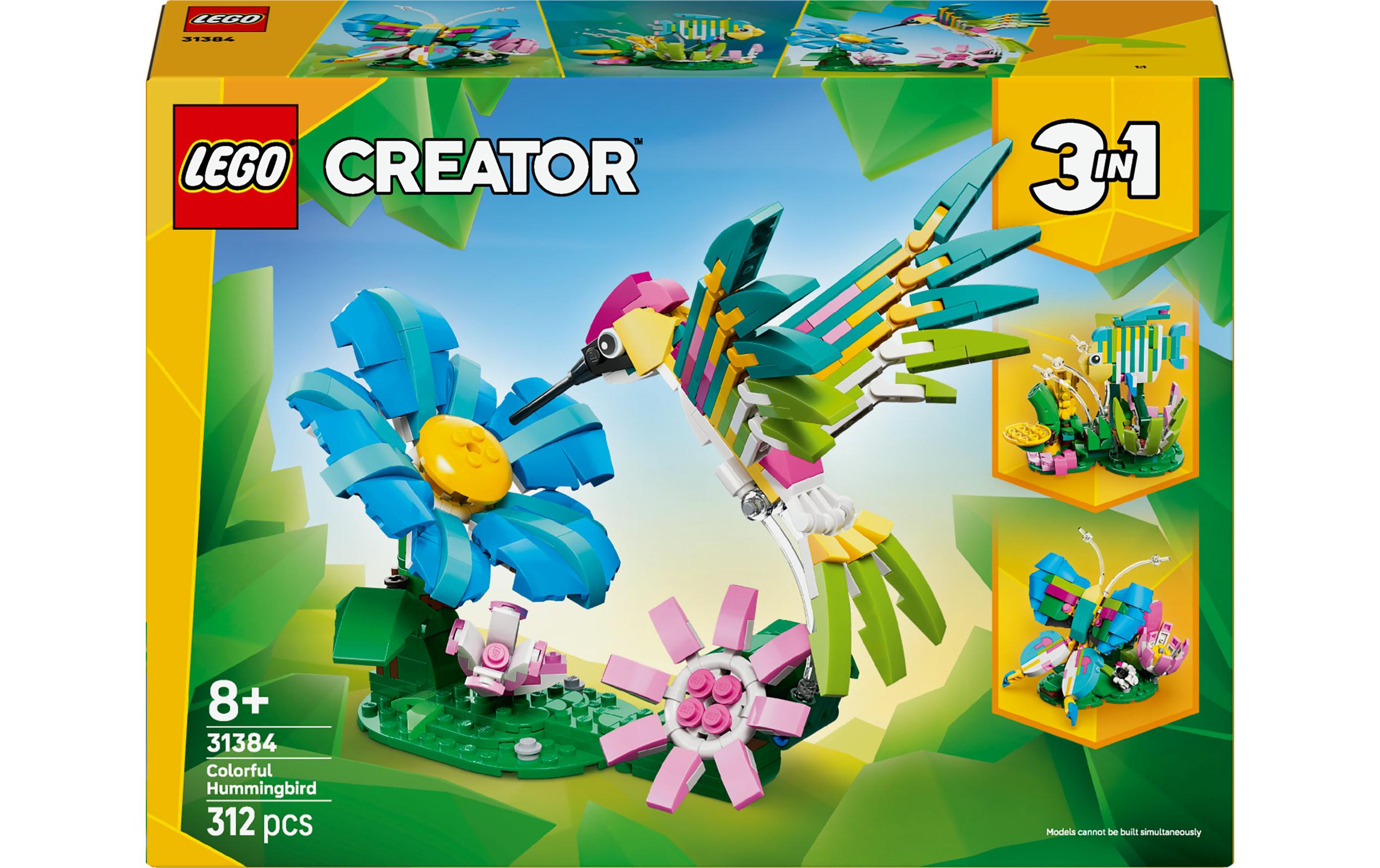 Wilde Tiere: Bunter Kolibri LEGO Creator