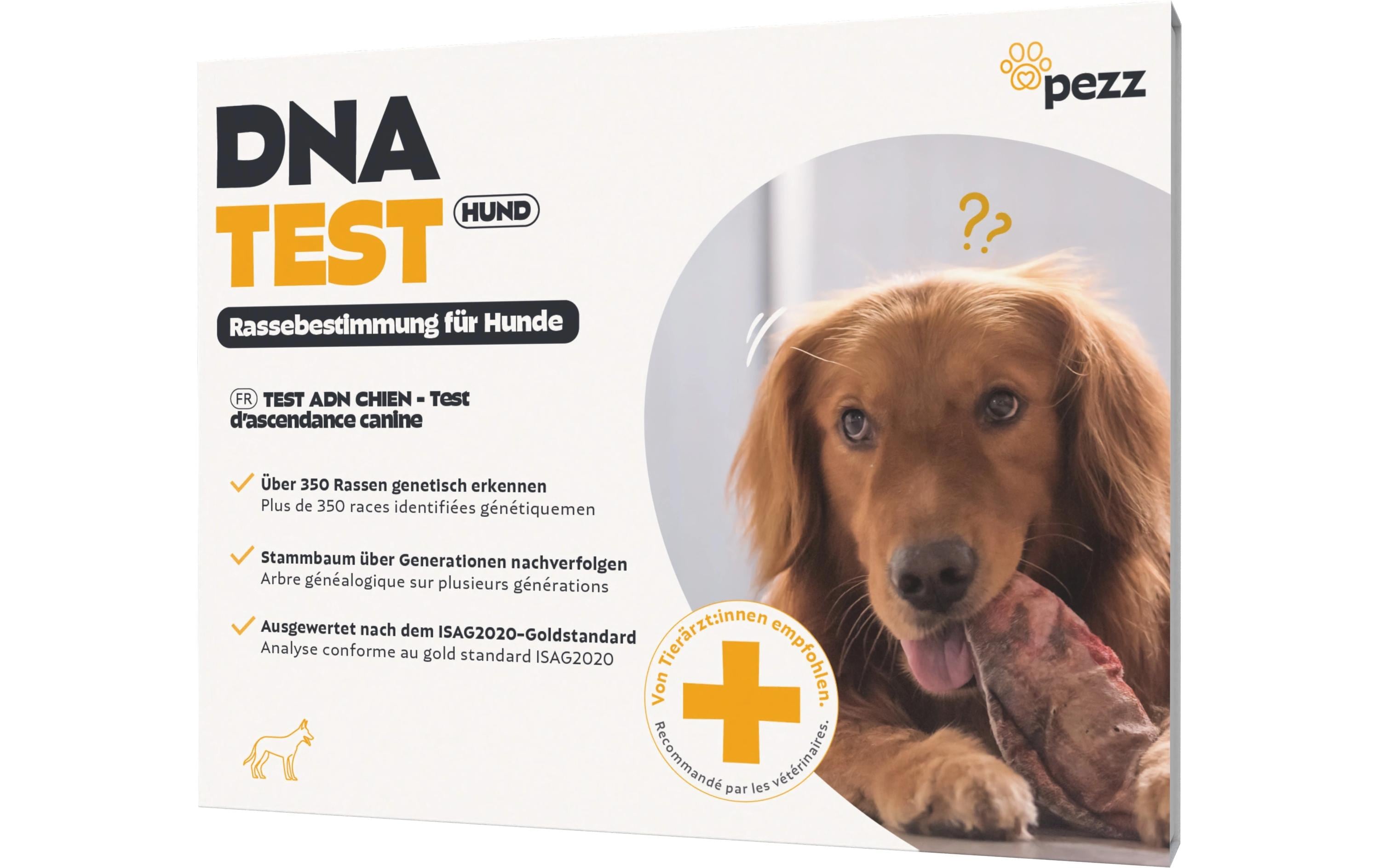 Pezz DNA-Test Rassebestimmung für Hunde