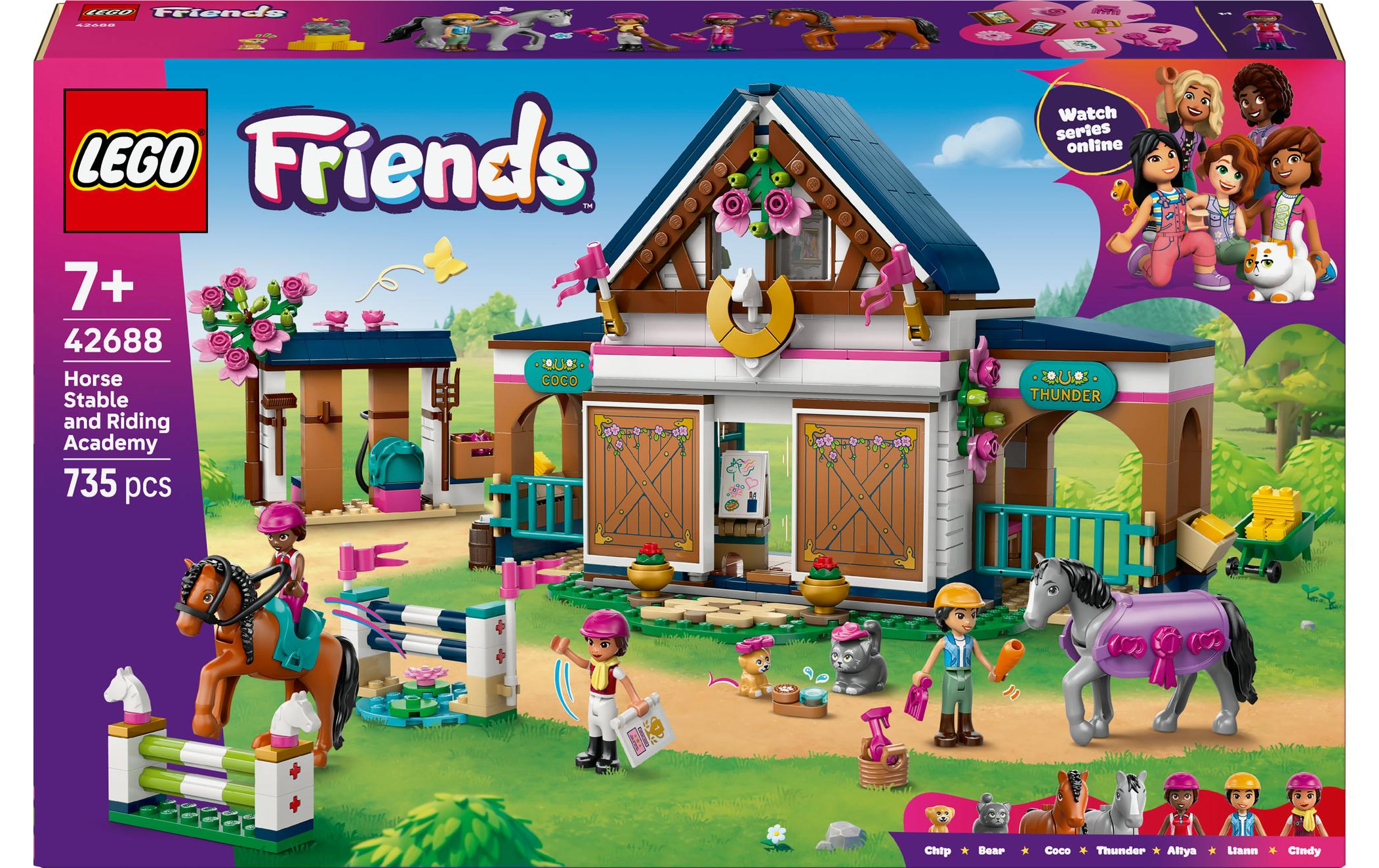 Pferdestall und Reitschule LEGO Friends