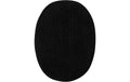 Monoquick Kordflicken 8.5 x 11.2 cm Schwarz, 2 Stück