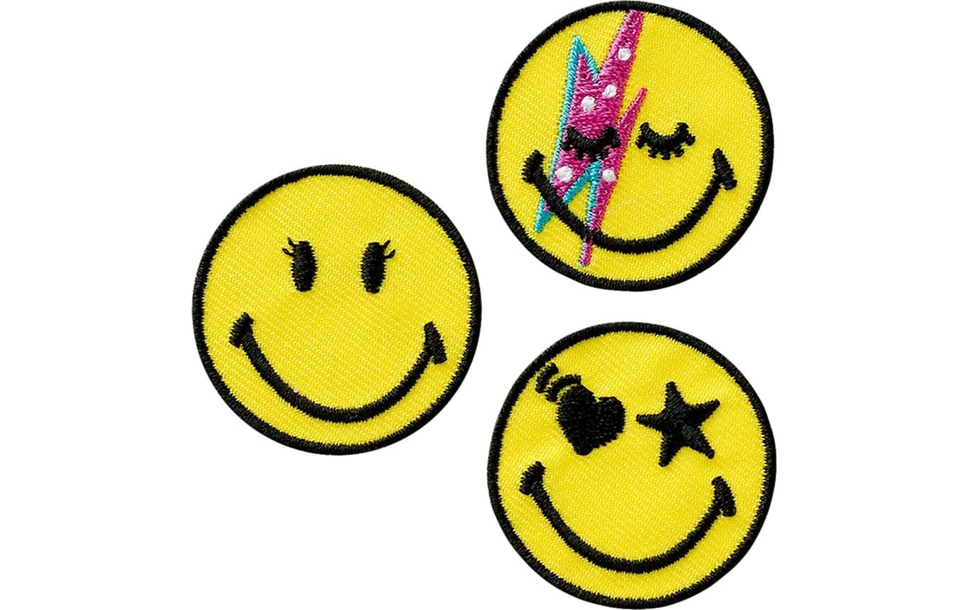 Monoquick Aufbügelbild 3.5 x 3.5 cm Smiley