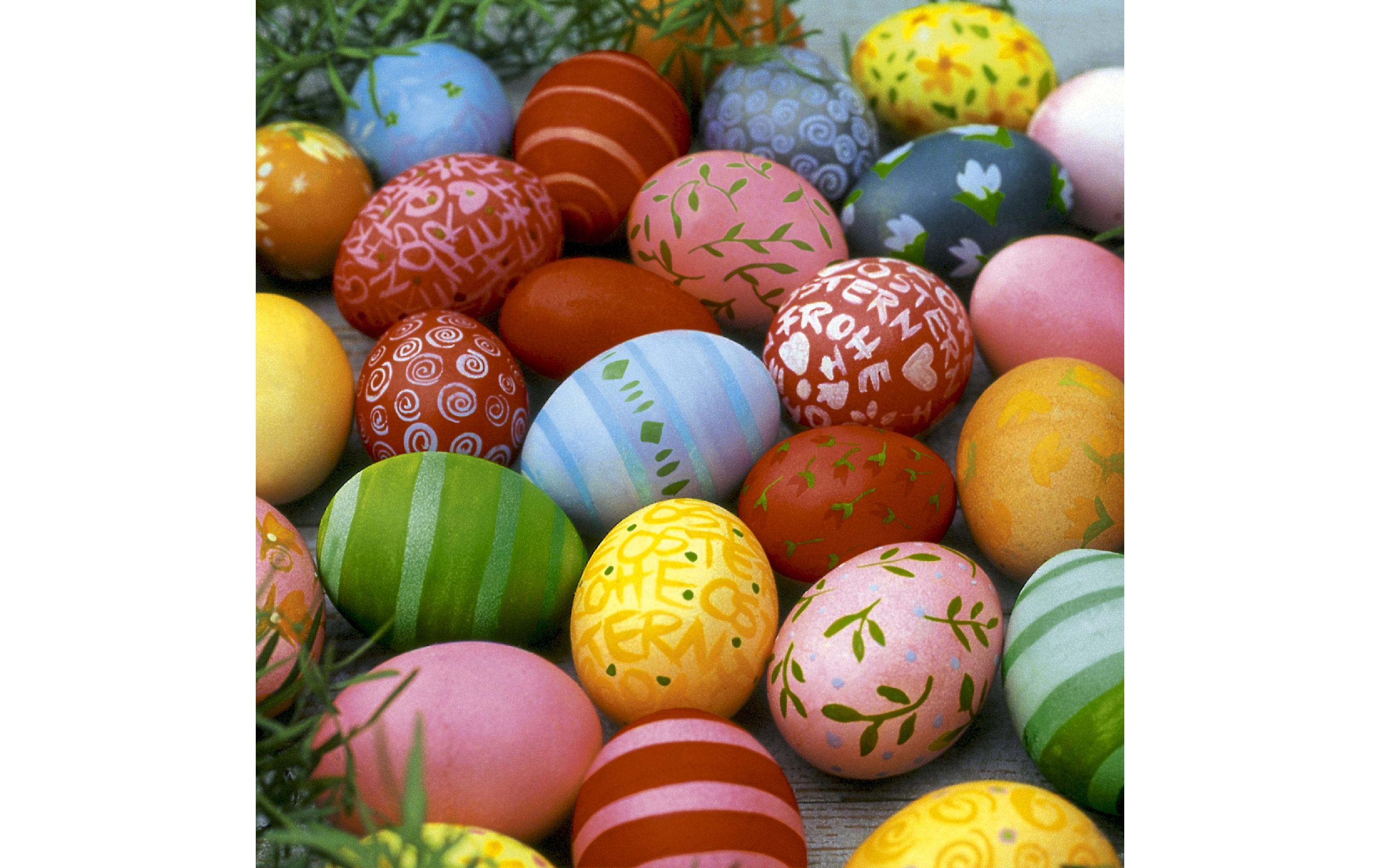 Paper+Design Servietten Colourful eggs 24x24cm, 20 Stück. 3-lagig, FSC