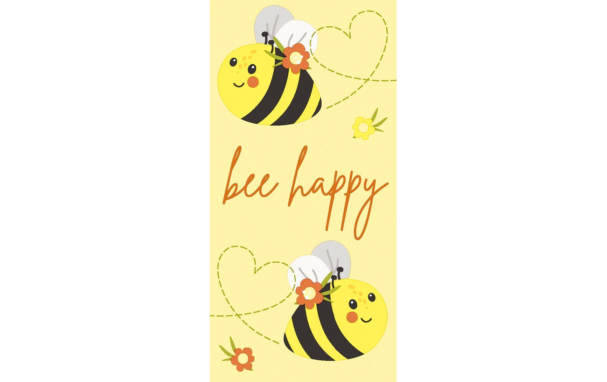 Paper+Design Taschentuch Bee 21.5x22cm, 10 Stück. 4-lagig FSC