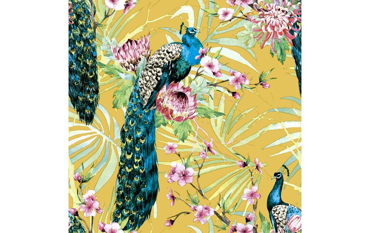 Paper+Design Servietten TropicPeacock 24x24cm, 20 Stück. 3-lagig, FSC