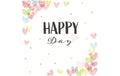 Paper+Design Servietten Hearts Happy 33x33cm, 20 Stück. 3-lagig, FSC