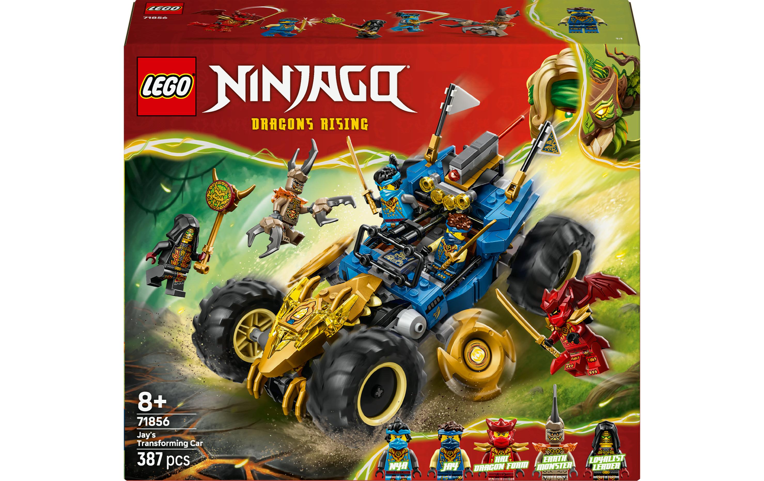 Jays Transformationsflitzer LEGO NINJAGO