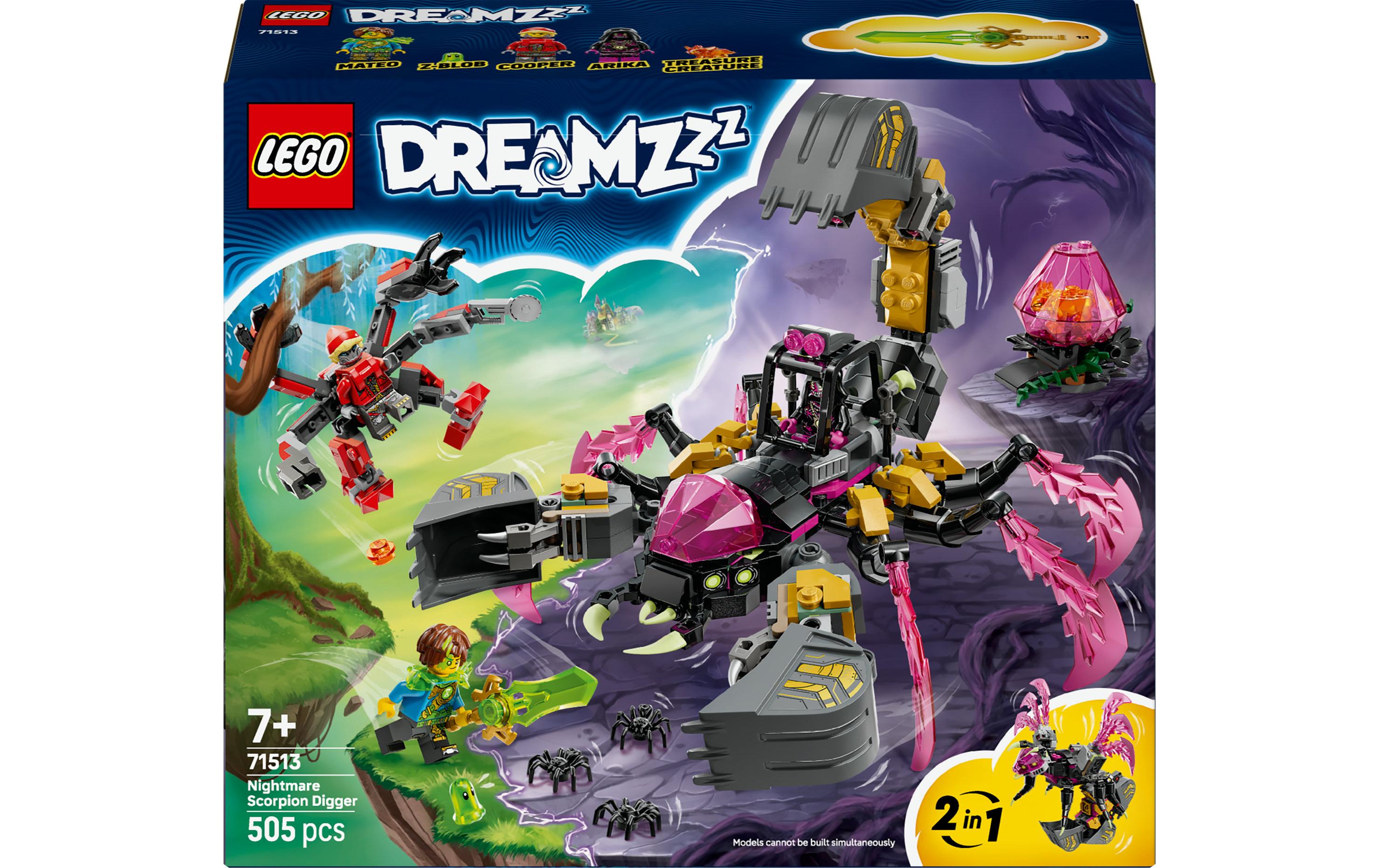 Albtraum-Skorpionbagger LEGO DREAMZzz