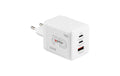 SKROSS Power Charger 100W GaN EU 2x USB-C, 1x USB-A, Weiss