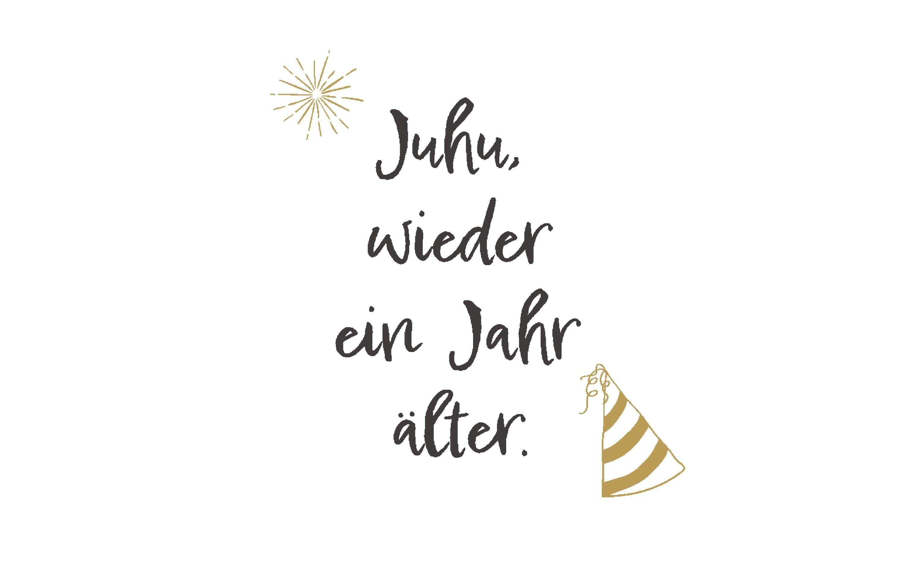 Paper+Design Servietten Juhu 33x33cm, 20 Stück. 3-lagig, FSC