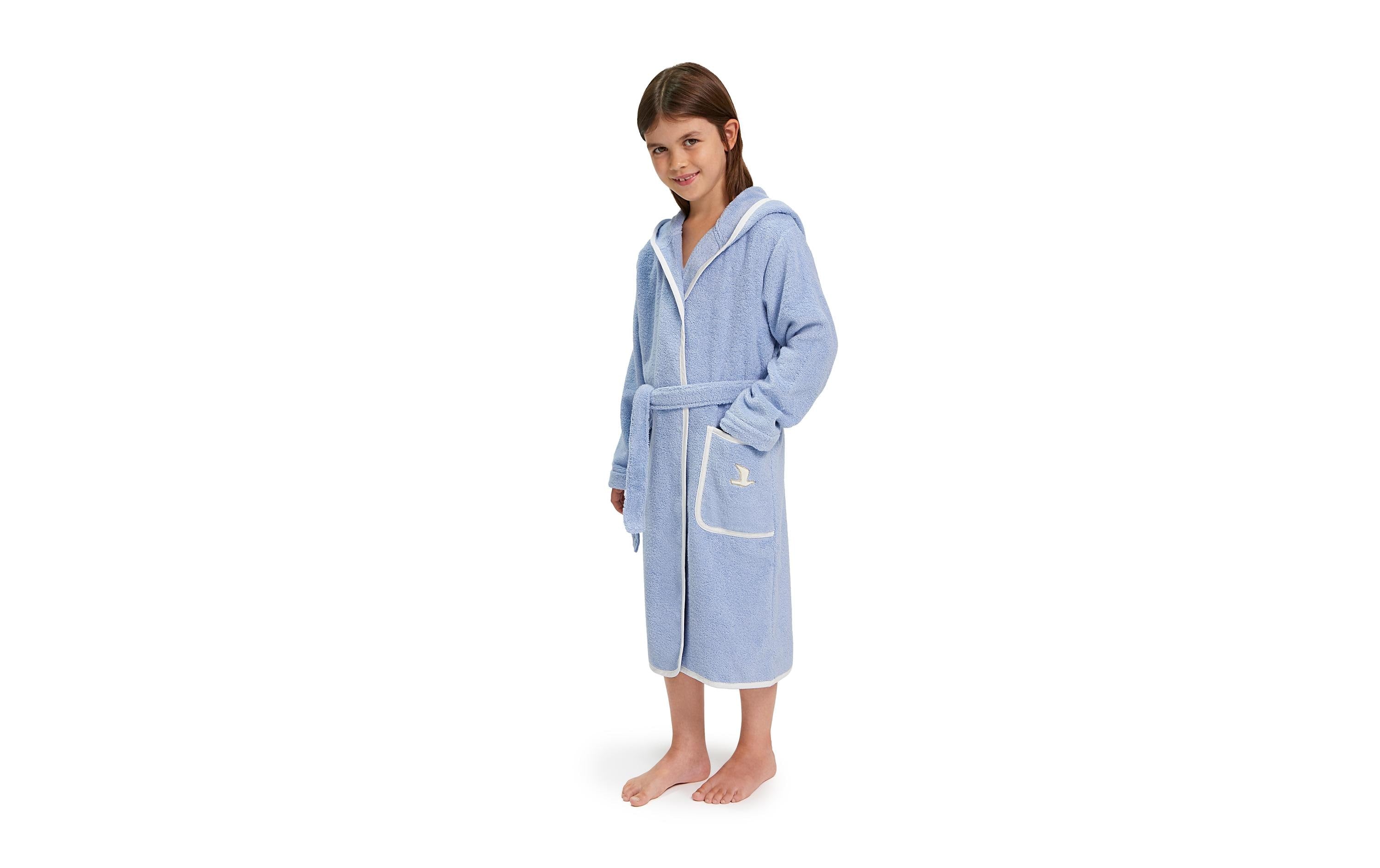 MÖVE Soft Hug Kinderbademantel Grösse: 104, Aqua