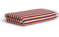 Möve Duschtuch Bliss Coloured 100% Baumwolle, 67x140cm, berry/orange