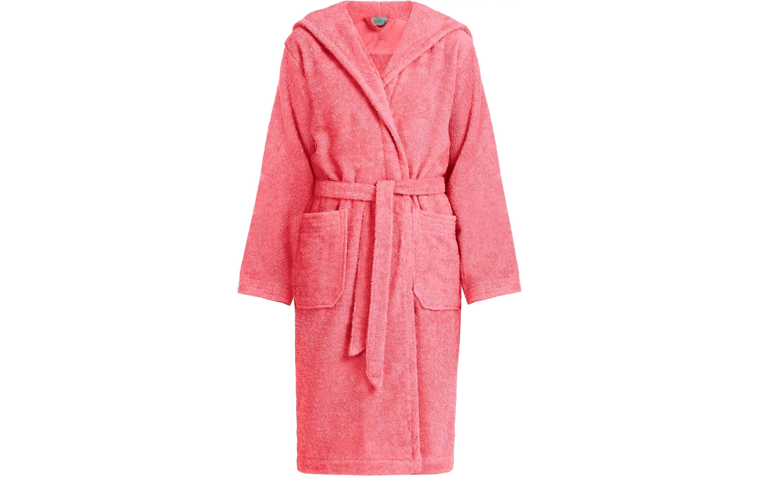 Möve Bademantel Superwuschel Kids Grösse 152, Farbe: Coral