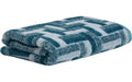 Möve Handtuch Tide Tiles 50 x 100 cm, lagoon/aqua