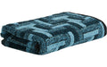 Möve Handtuch Tide Tiles 50 x 100 cm, deep lake/turquoise