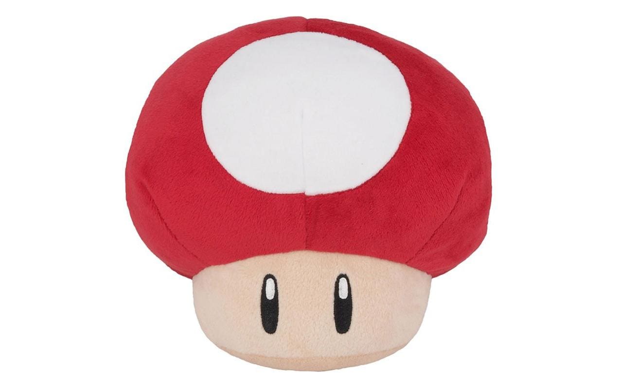 Nintendo Plüsch Super Pilz rot, 16cm